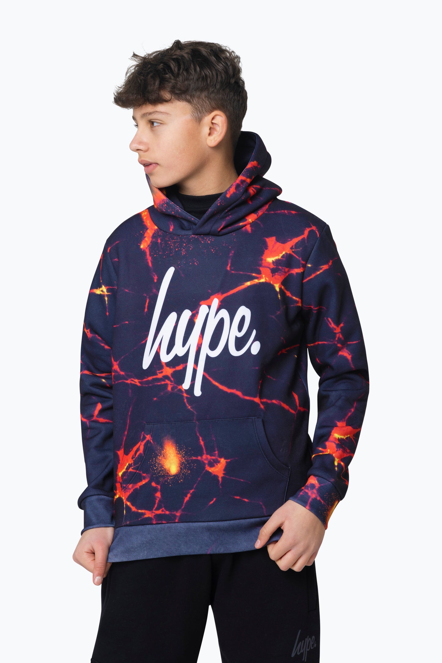 Hype Boys Multi Lava Hoodie