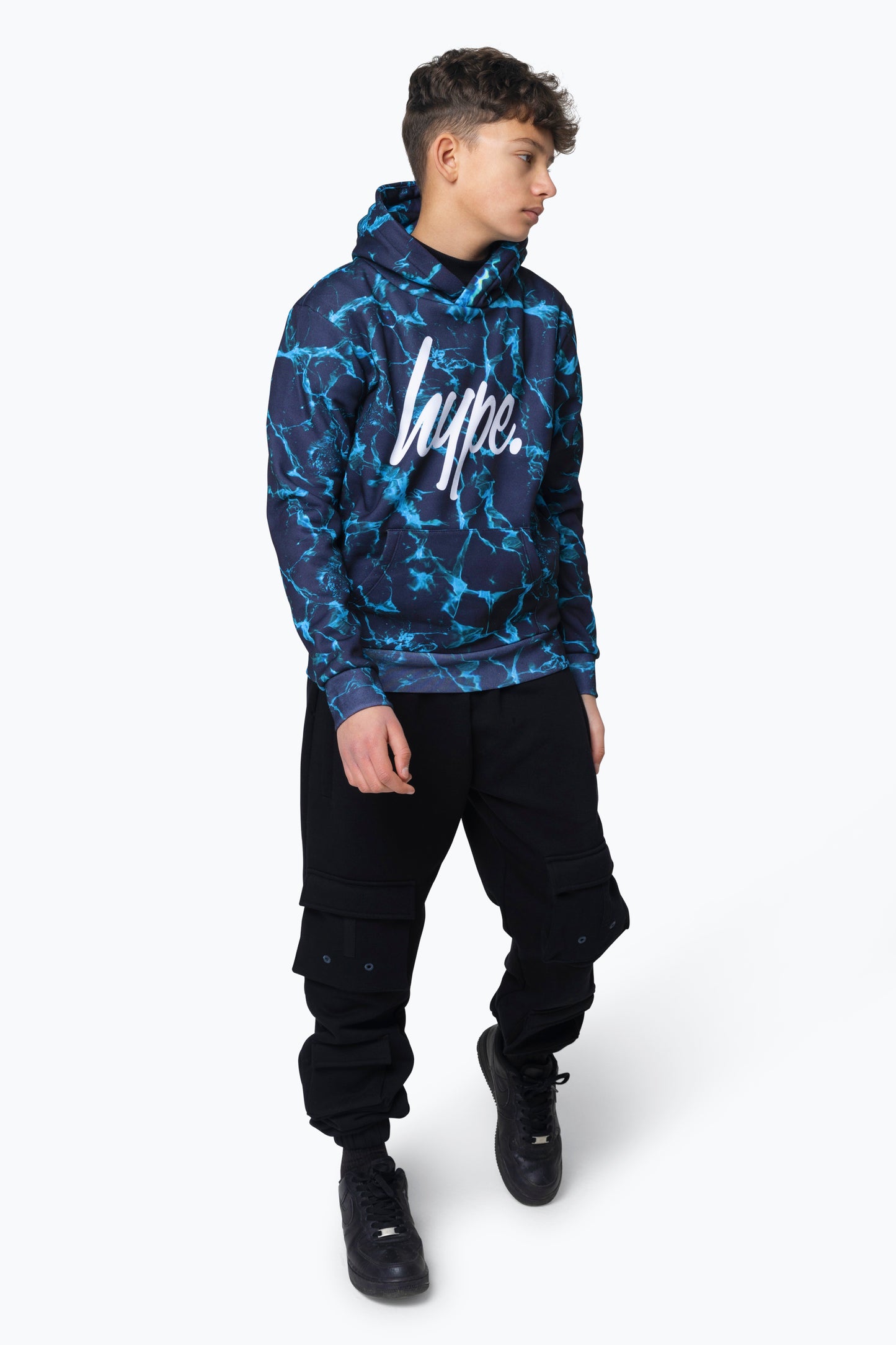 Hype Boys Multi Xray Pool Hoodie