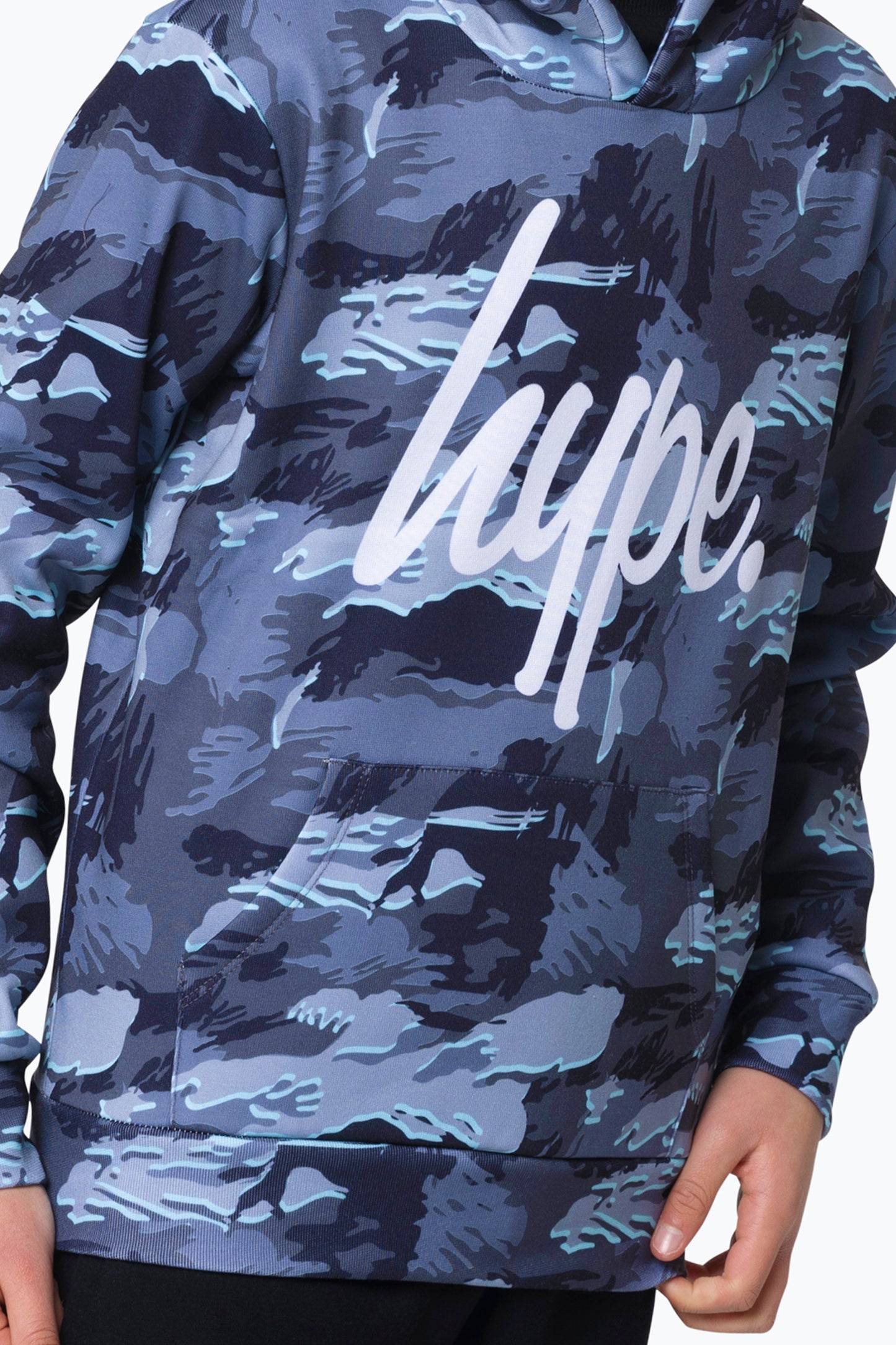 Hype Boys Multi Gloom Camo Hoodie