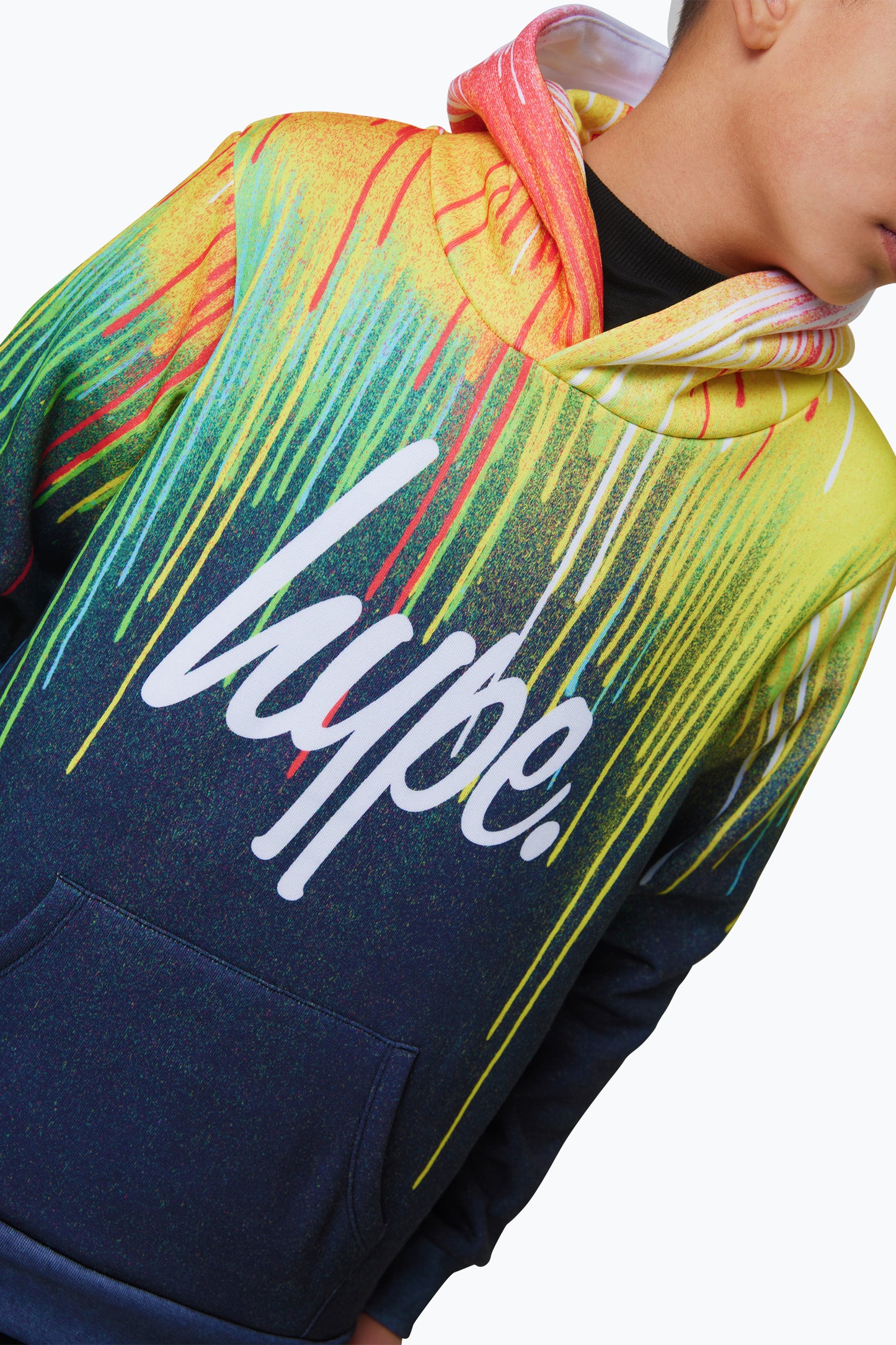 Hype Boys Multi Primary Drips Hoodie