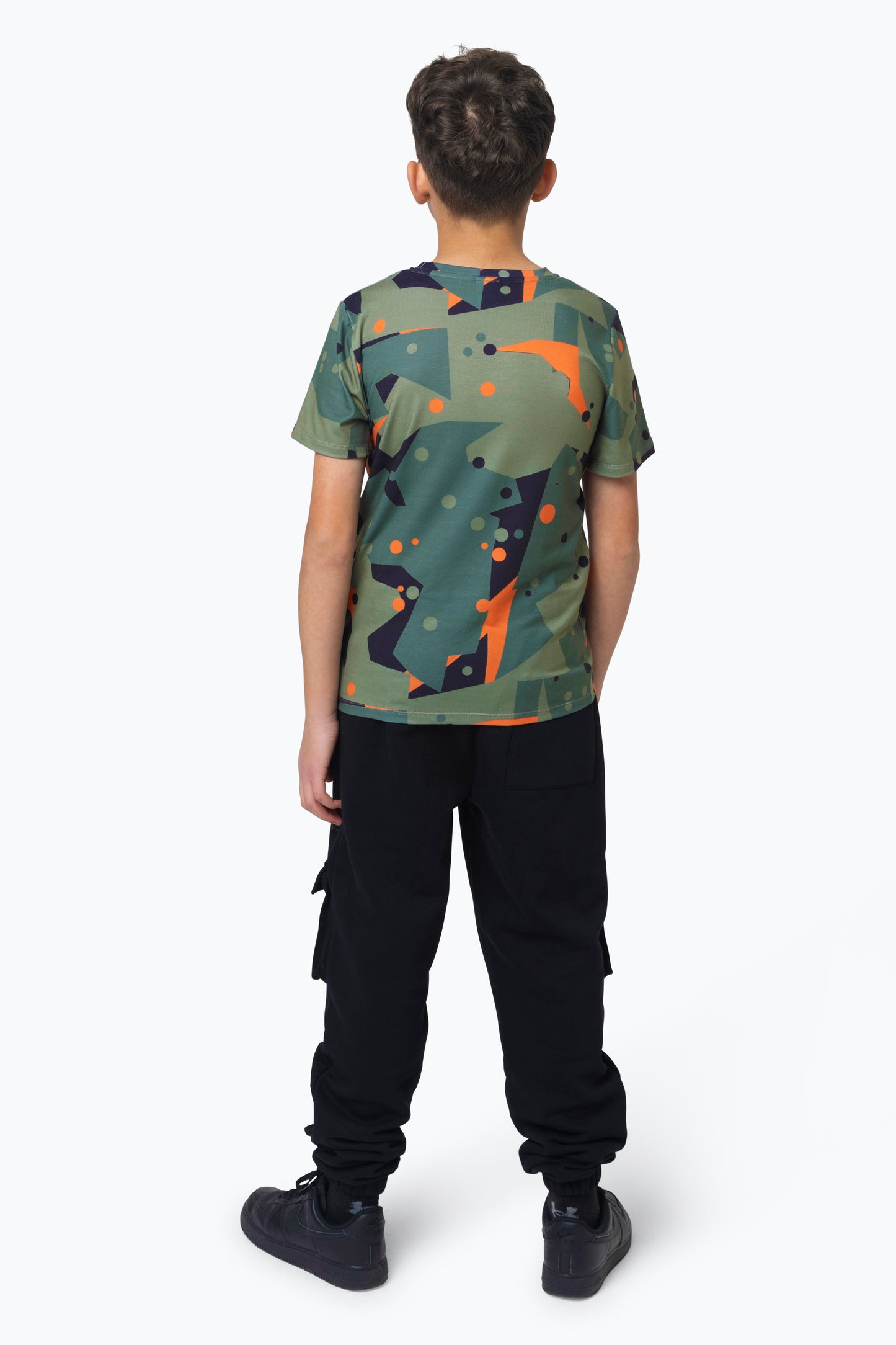 Hype Boys Multi Geo Camo T-Shirt