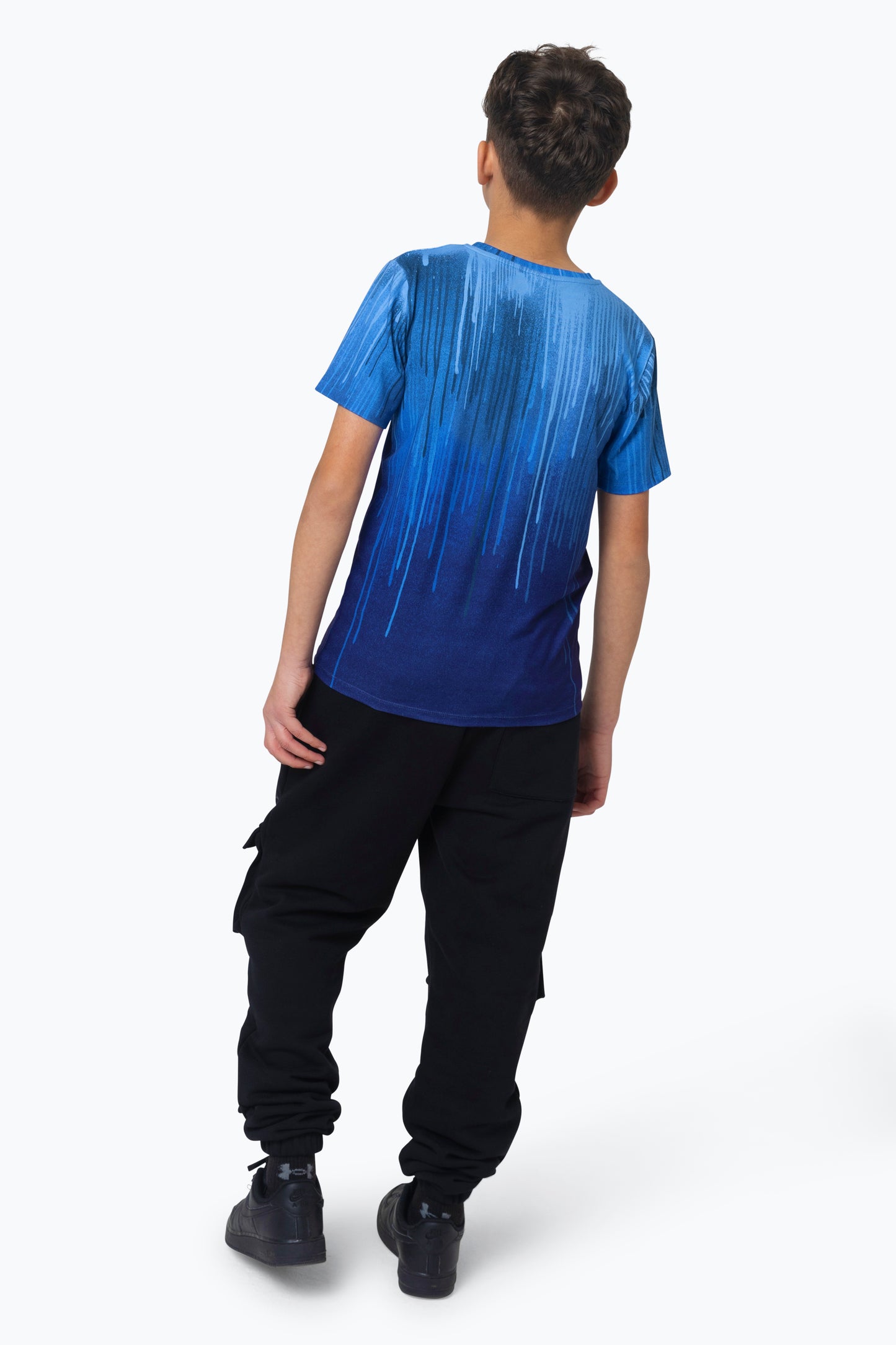 Hype Boys Multi Blue Drips T-Shirt