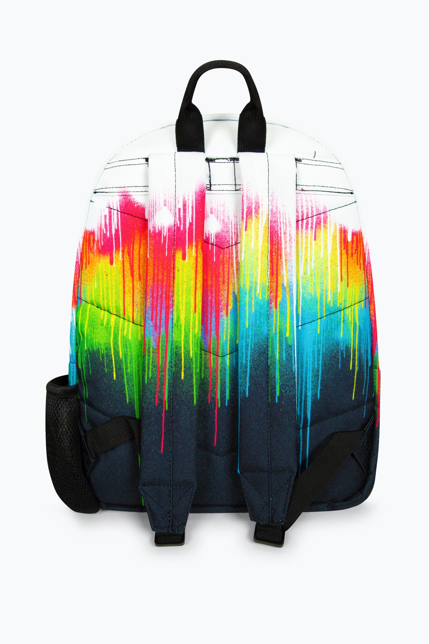 Hype Unisex Iconic Drips Multicolour Backpack