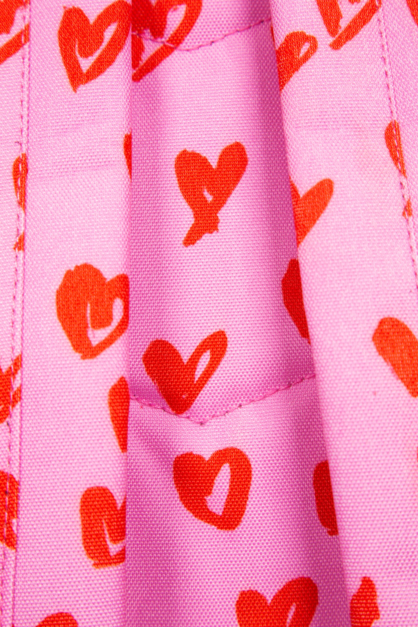 Hype Girls Iconic Scribble Hearts Pink Backpack