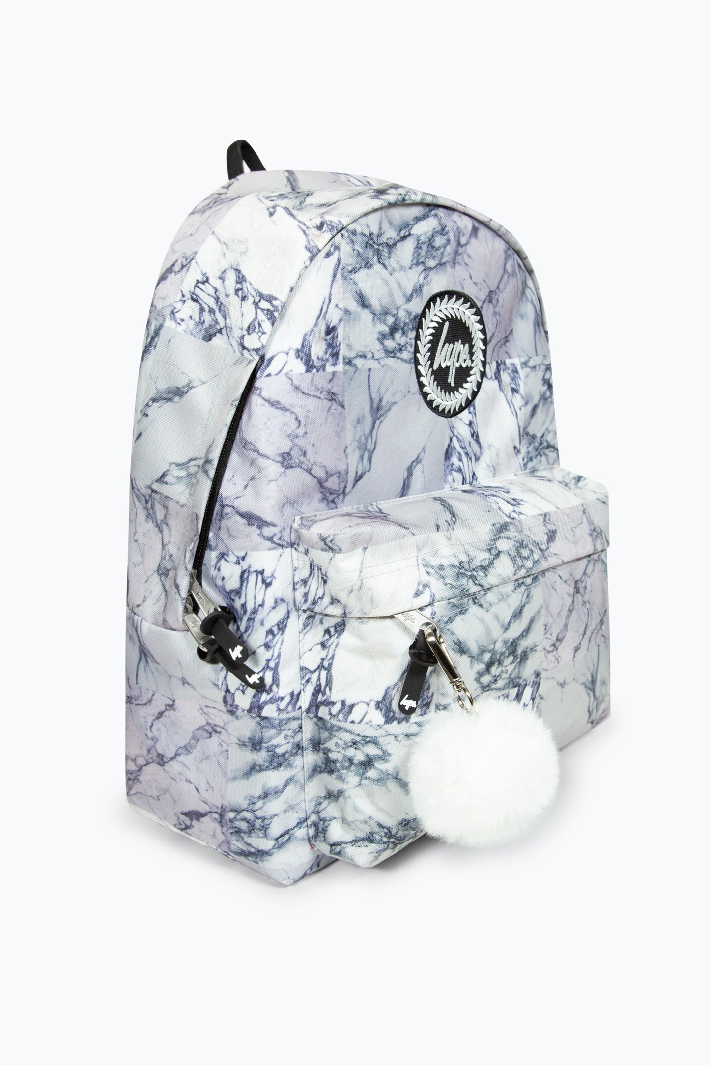 Hype Girls Iconic Grey Marble Backpack