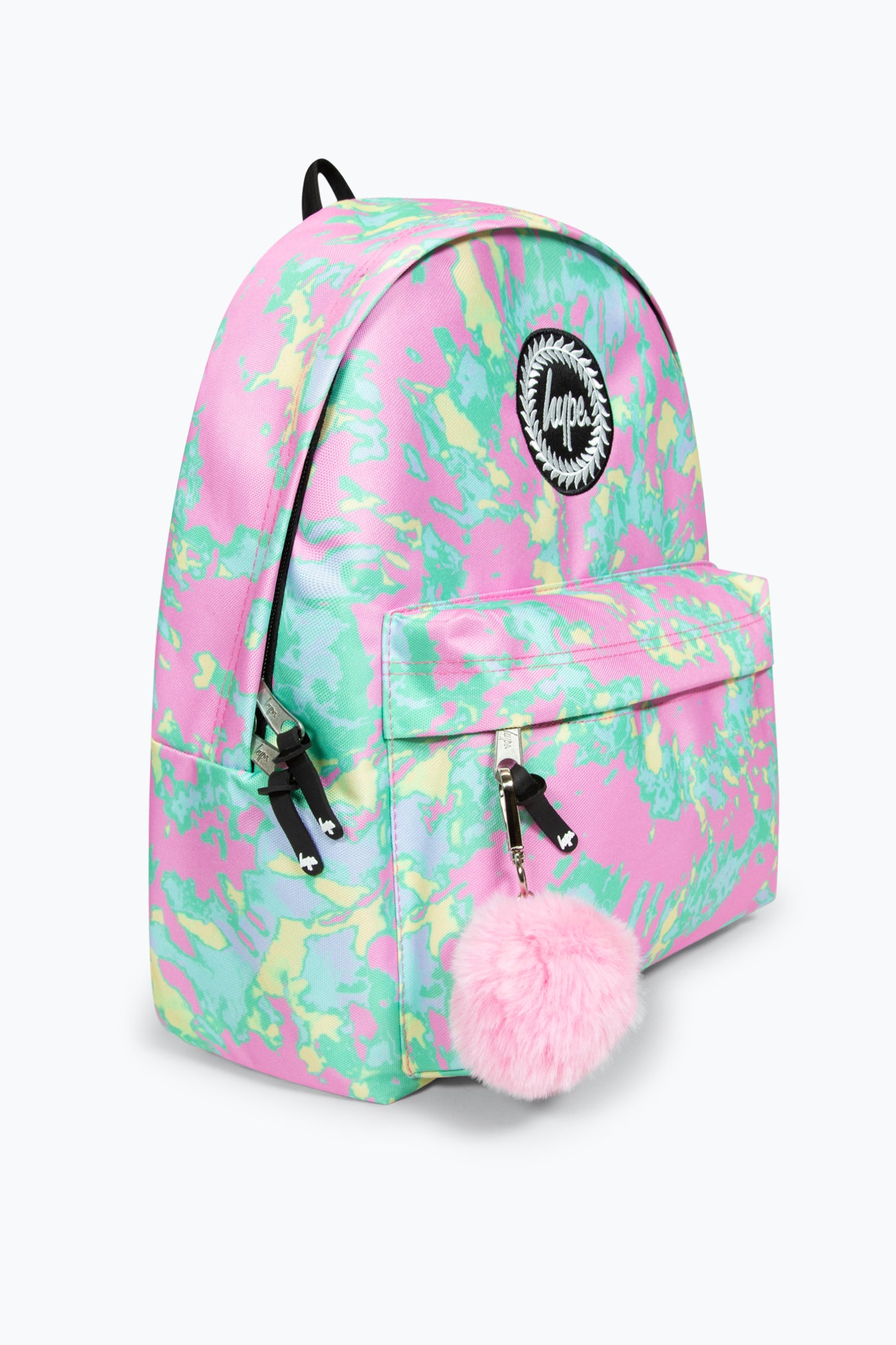 Hype Girls Iconic Pink/Mint Green Pastel Iconic Tie Dye Backpack