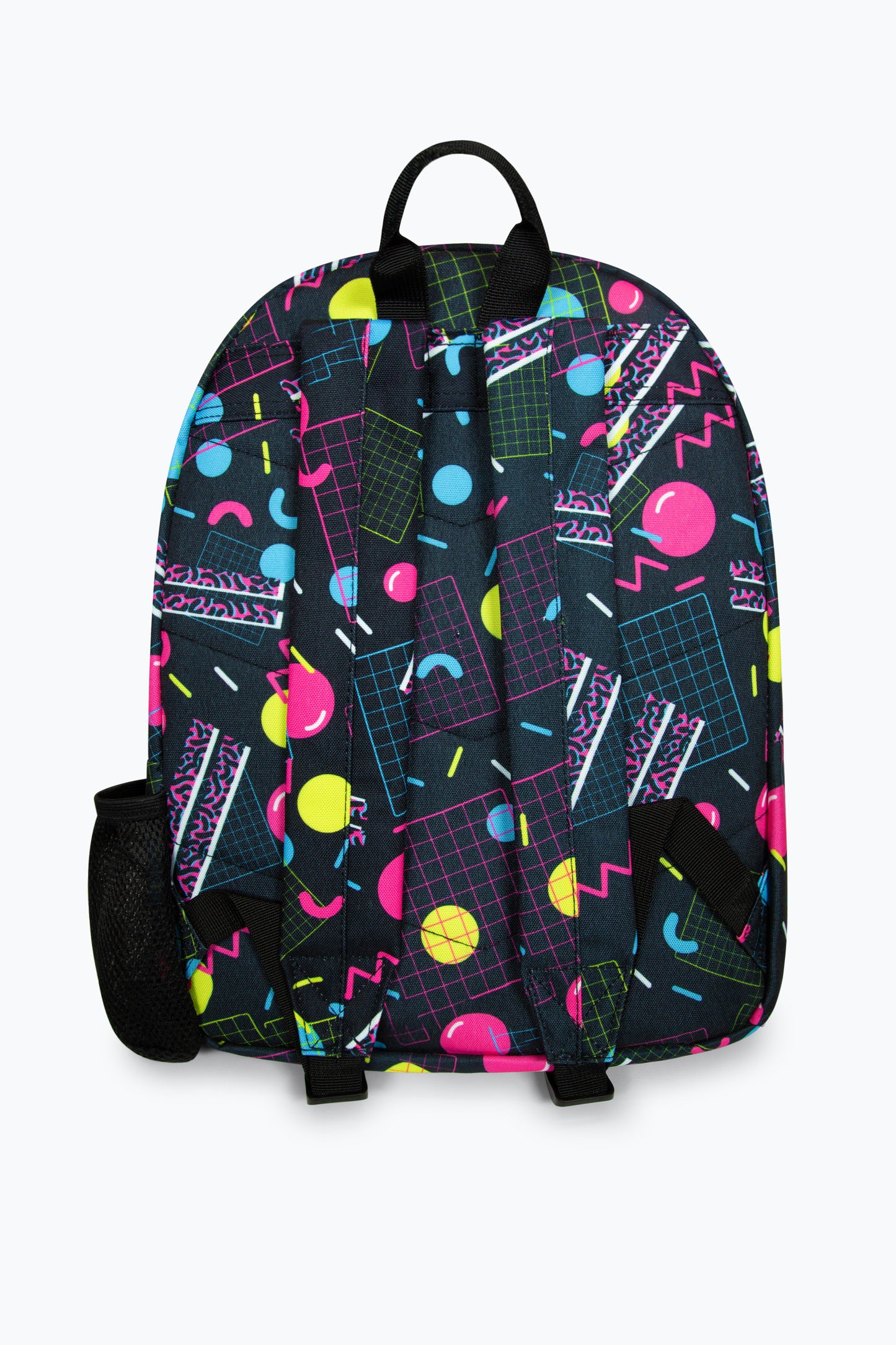 Hype Girls Iconic 90??????S Rave Black Backpack For School