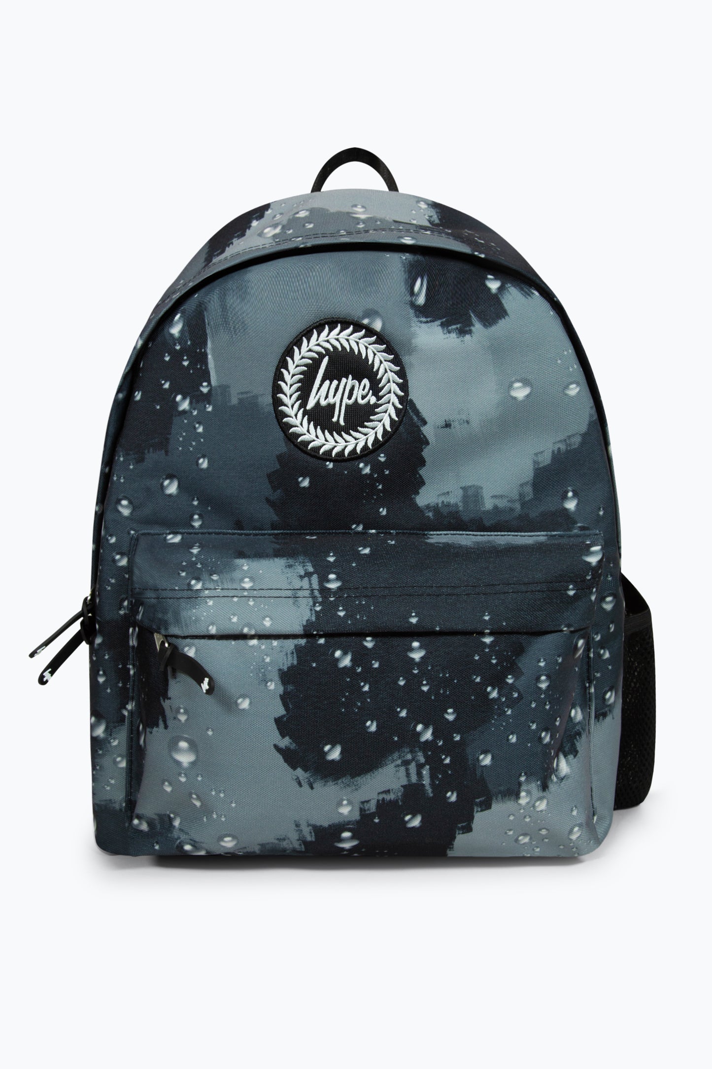 Hype Unisex Iconic Black Raindrop Camo Backpack