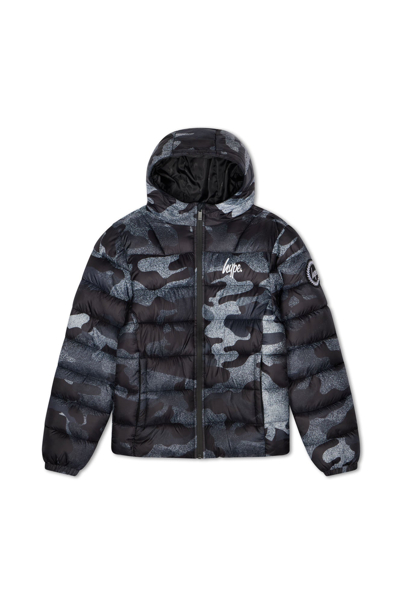 Hype Boys Spray Camo Padded Jacket