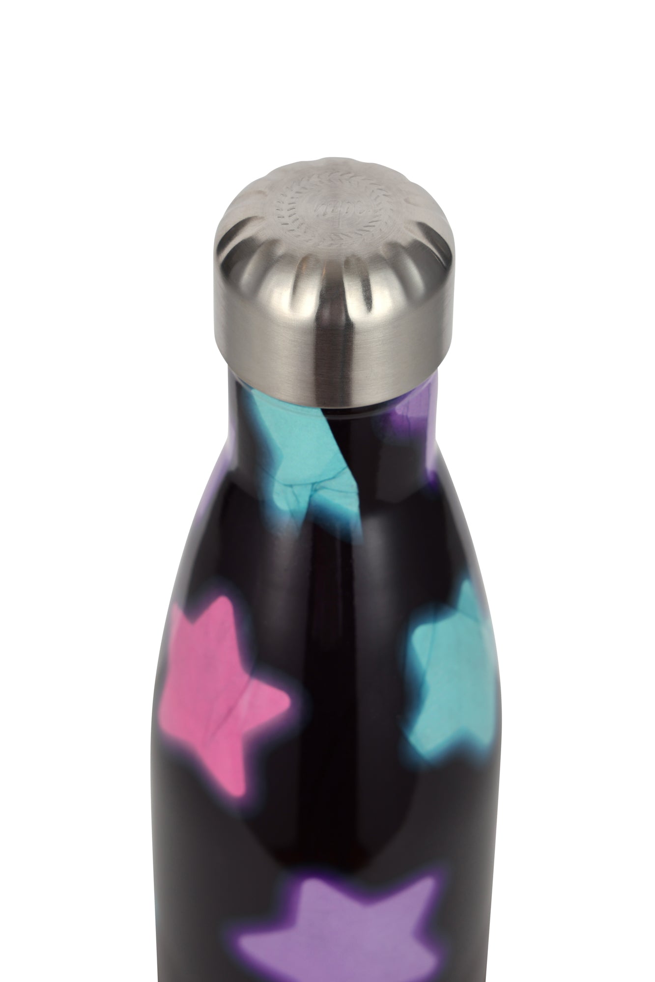 Hype Unisex Multi Star Glow Thermal Water Bottle