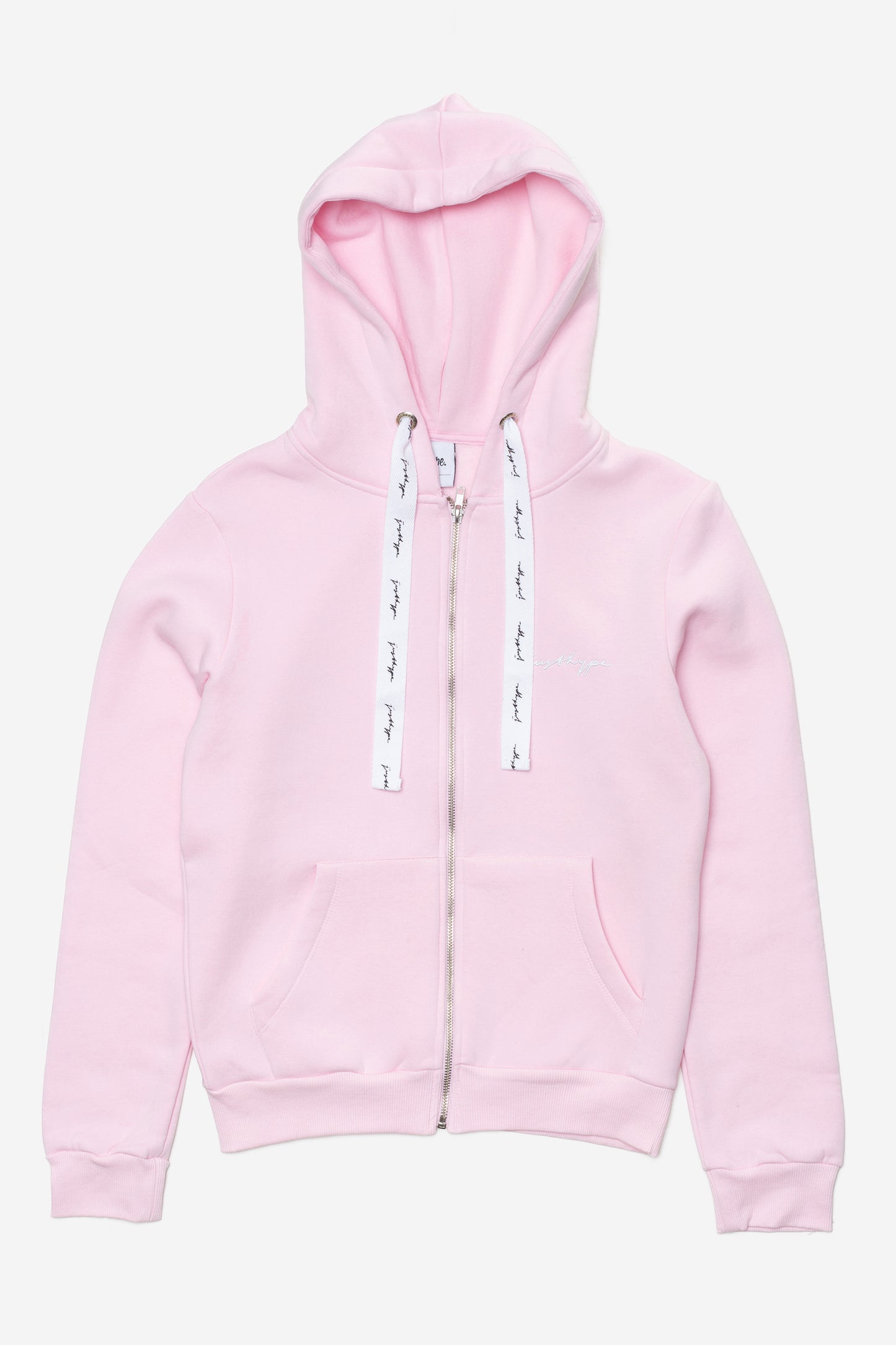 Hype Womens Pink Scribble Zip Hoodie