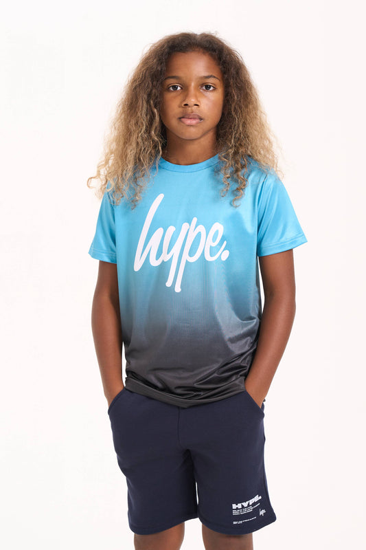 Hype Boys Blue Sky Fade T-Shirt
