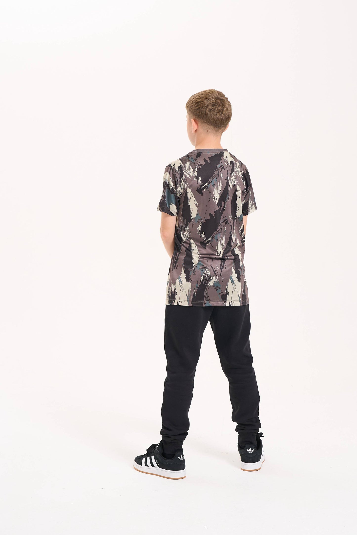 Hype Boys Khaki Stroke T-Shirt