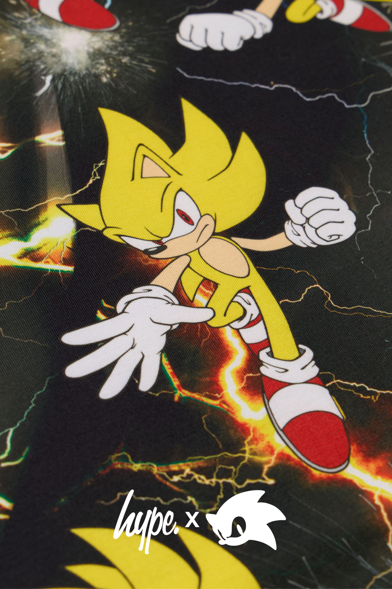 Hype x Sonic The Hedgehog™ Boys Multi Super Sonic T-Shirt