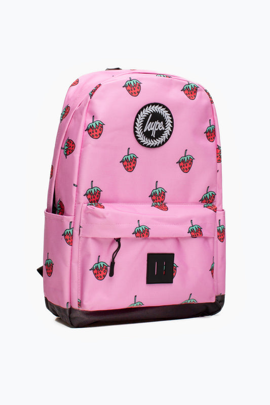 Hype Pink Drip Badge Backpack, School Rucksack & Bag in 2023