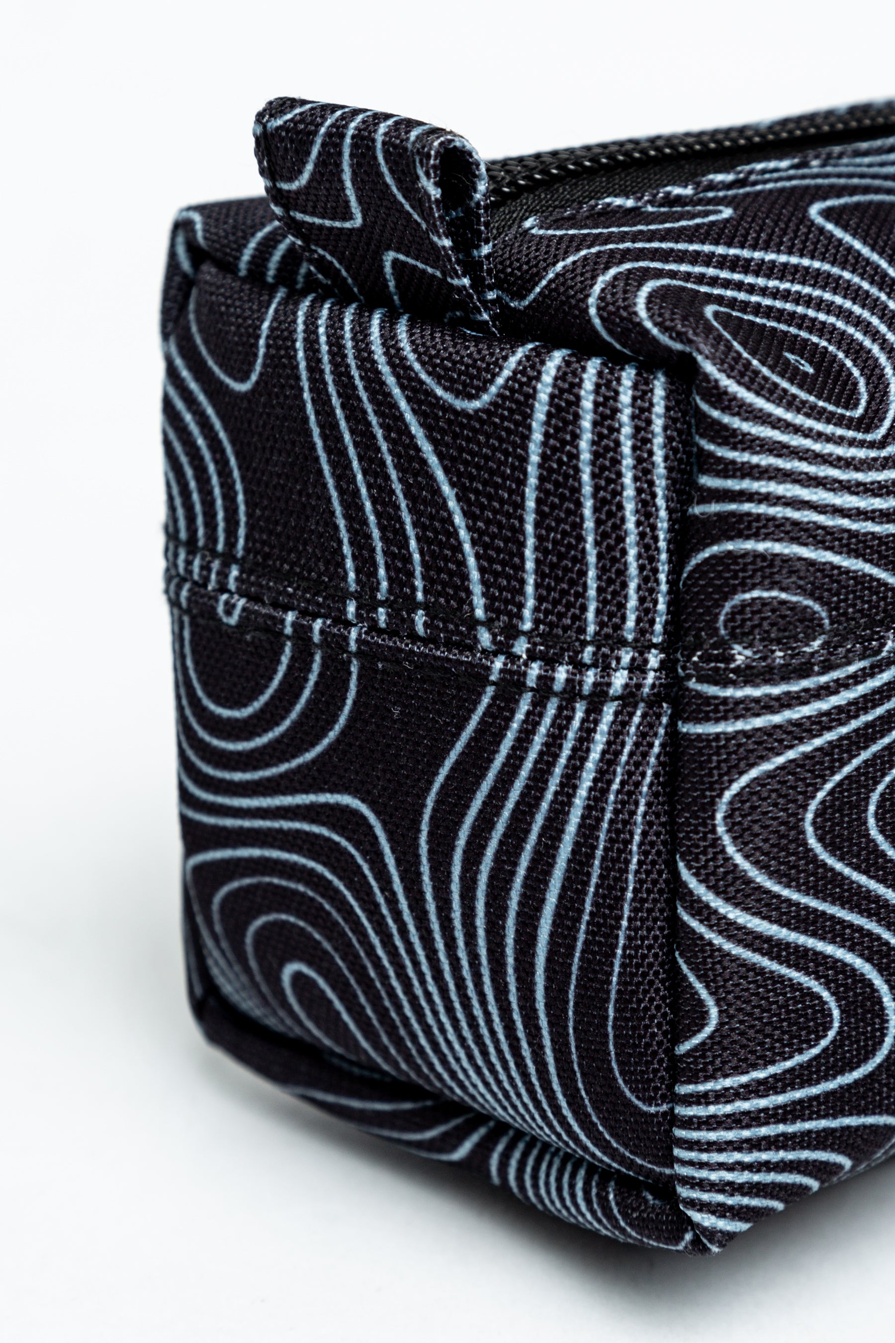 Hype Topographic Black Pencil Case