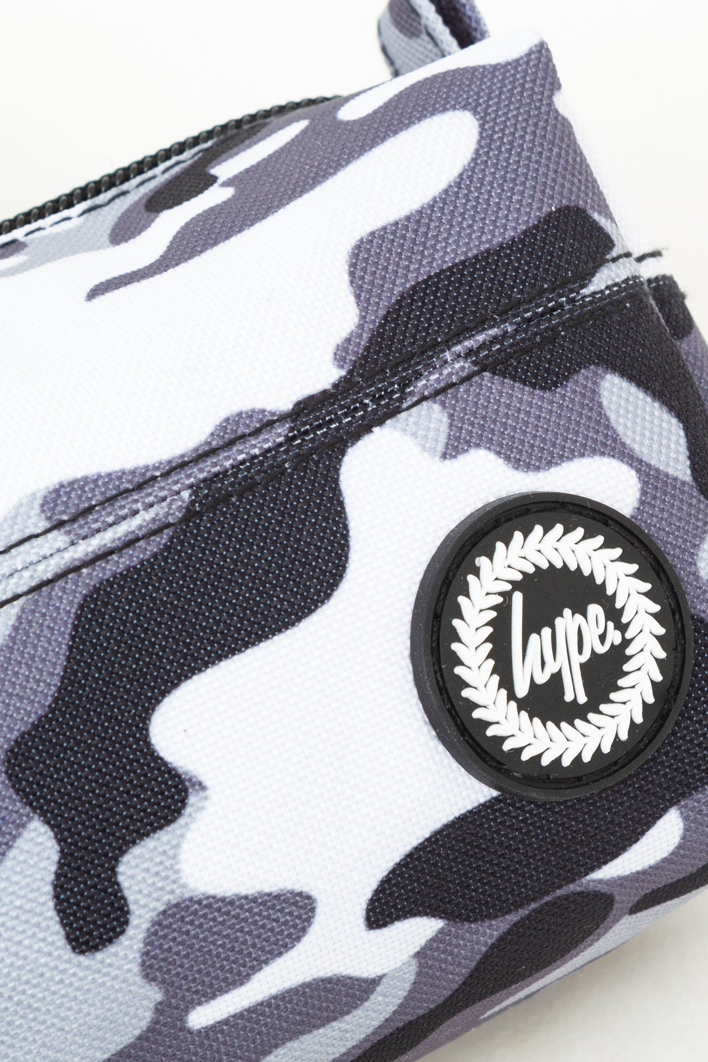 Hype Boys Black/White Camo Pencil Case