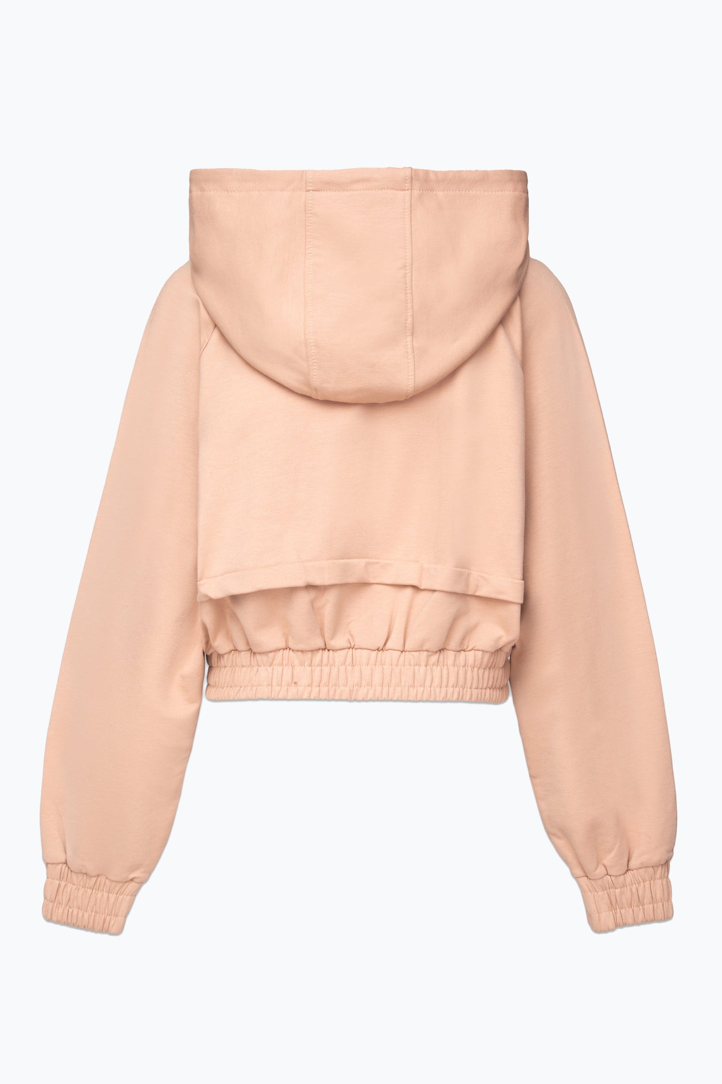 Hype Girls Pink Script Zip Through Hoodie