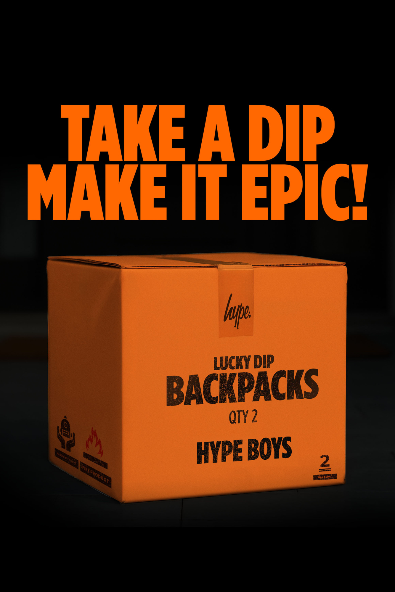 Hype Boys Backpack Lucky Dip X2
