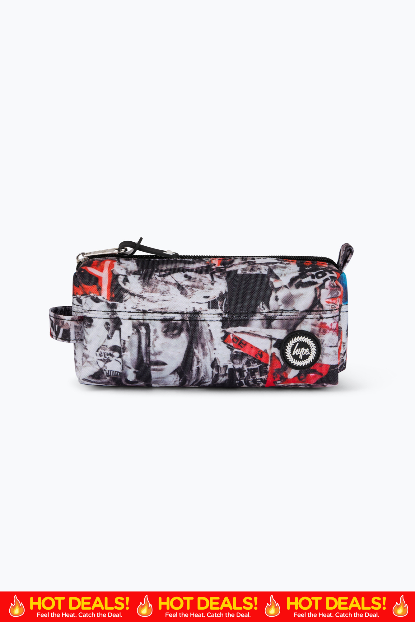 Hype Unisex Multi Magazine Tear Pencil Case