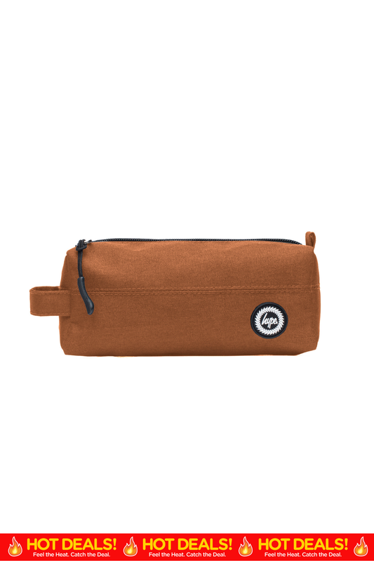 Hype Unisex Chestnut Umber Pencil Case