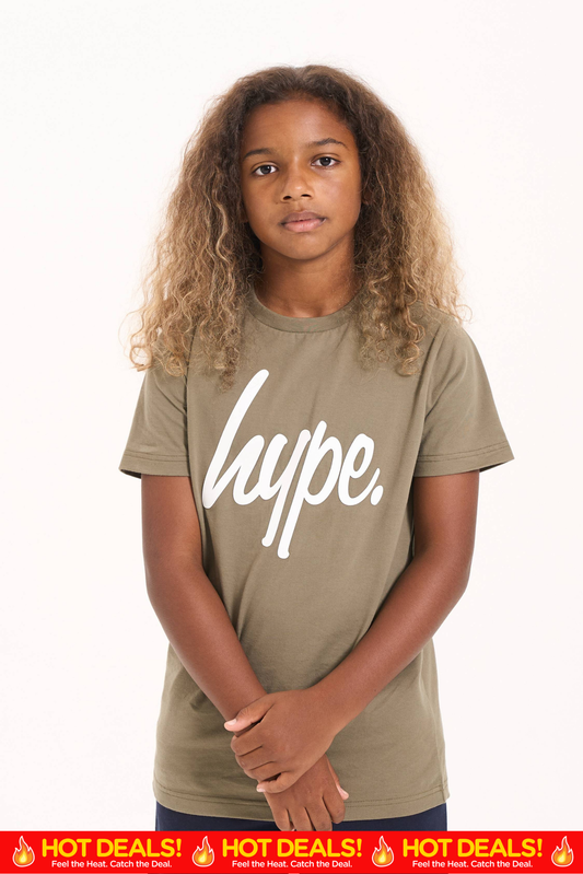 Hype Unisex Khaki Essence T-Shirt