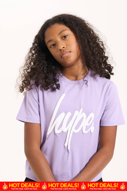 Hype Girls Purple Incept T-Shirt
