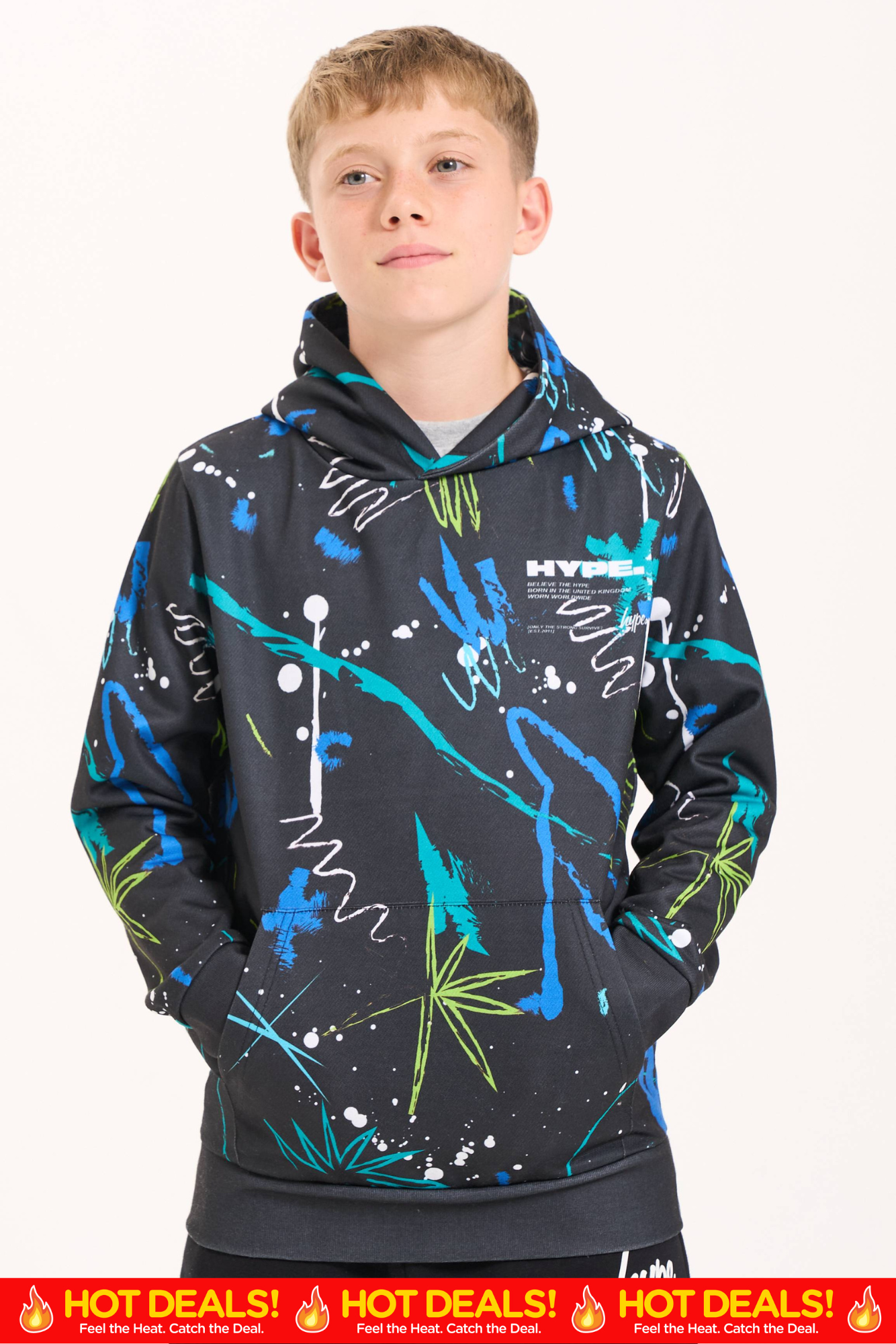 Hype Boys Black Creation Hoodie