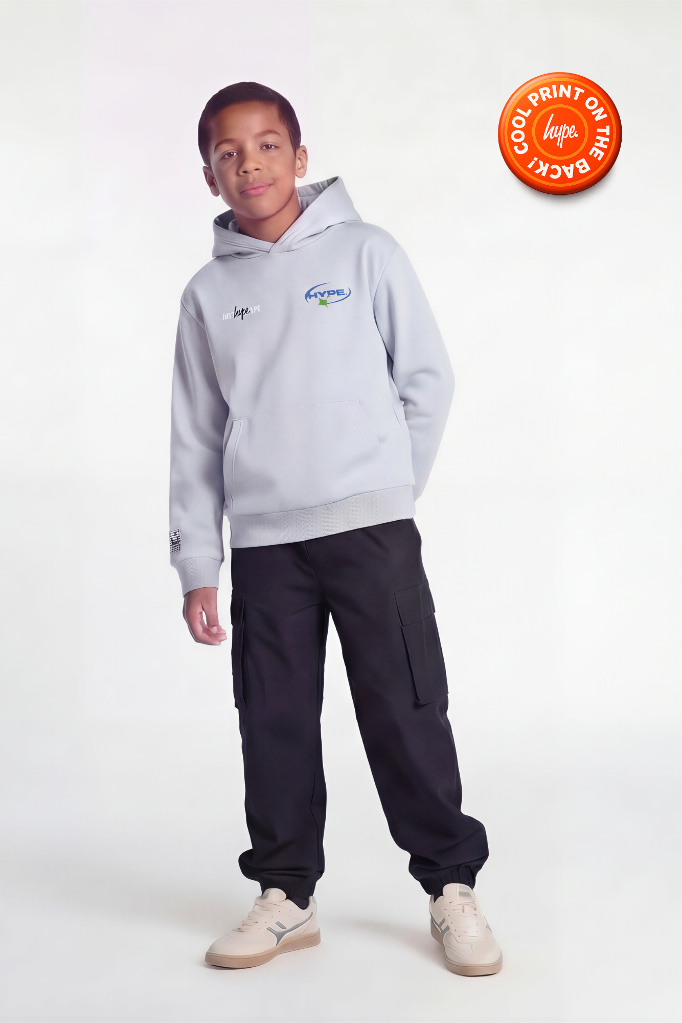 Hype Boys Blue Ellipse Hoodie