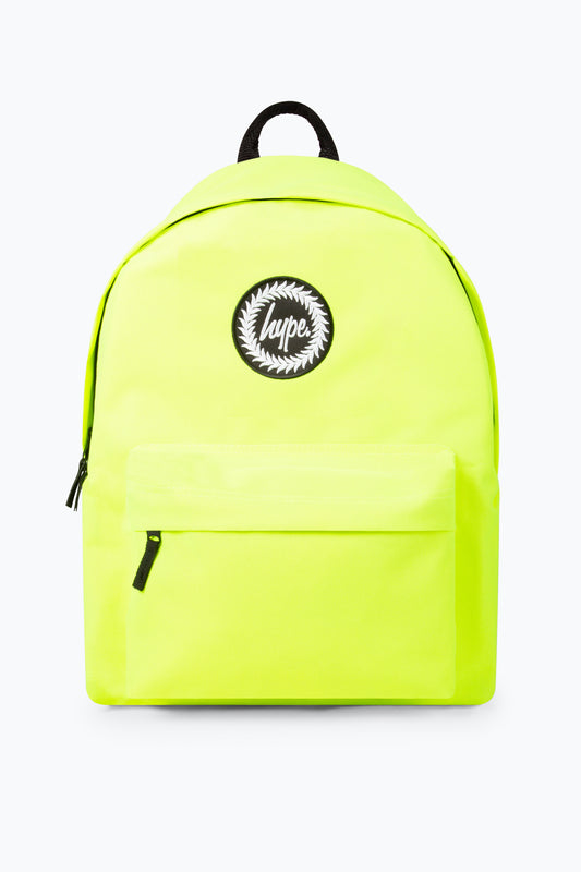 HYPE FLUORESCENT YELLOW ICONIC BACKPACK