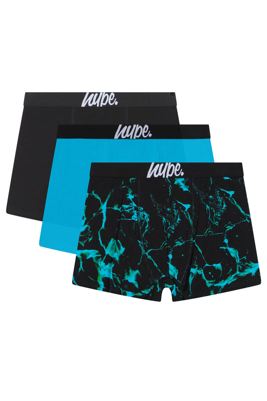 Hype Boys X-Ray Pool Print 3-Pack Boxers