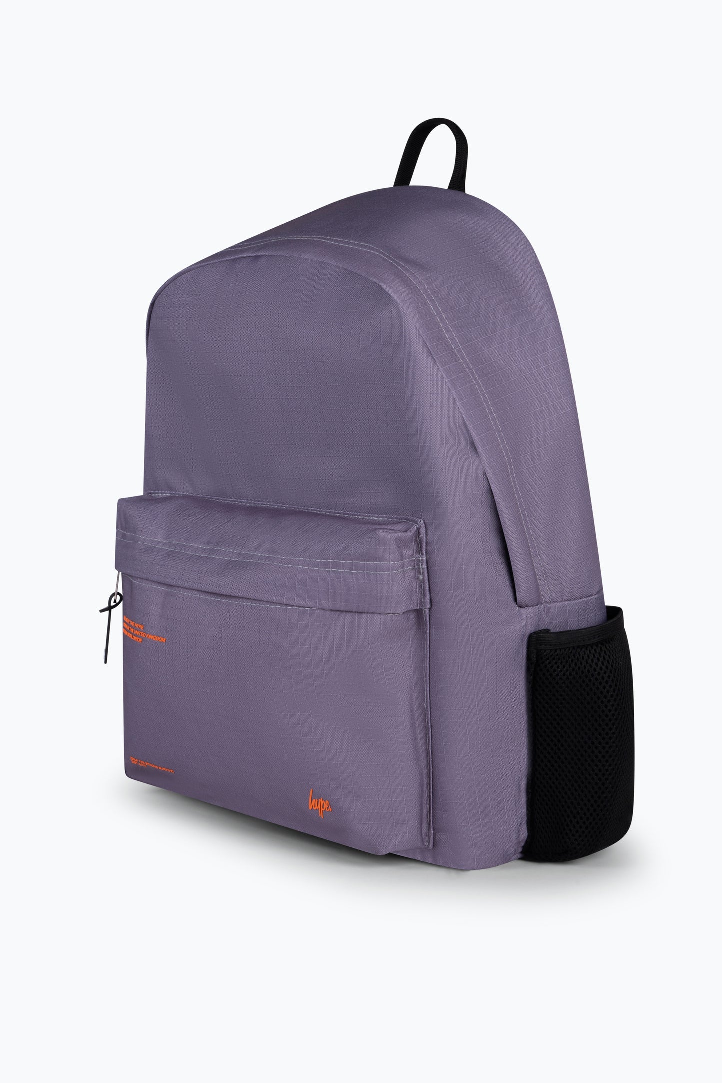 Hype Kids Grey Ripstop Iconic Backpack