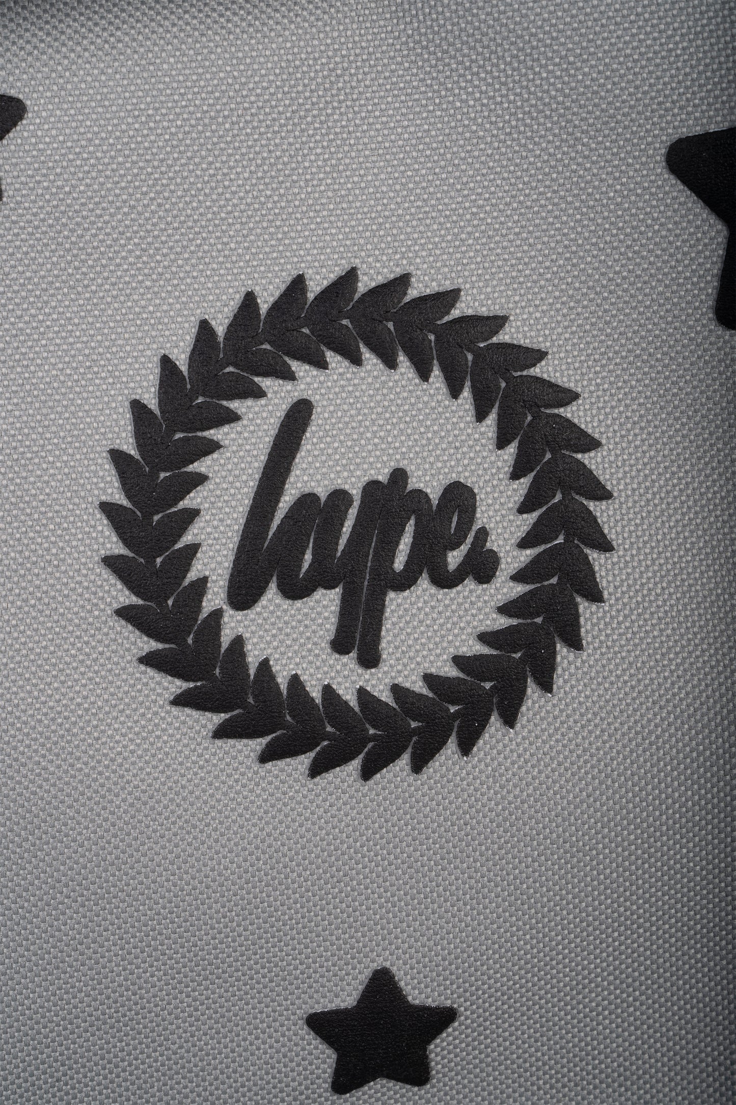 Hype Kids Grey Puff Stars Iconic Backpack