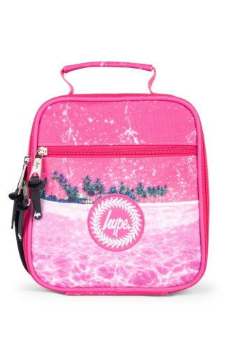 Hype Kids Pink Palms Lunch Box