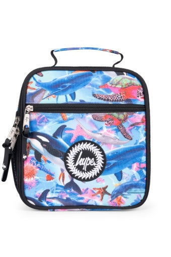 Hype Kids Blue Sea Life Lunch Box