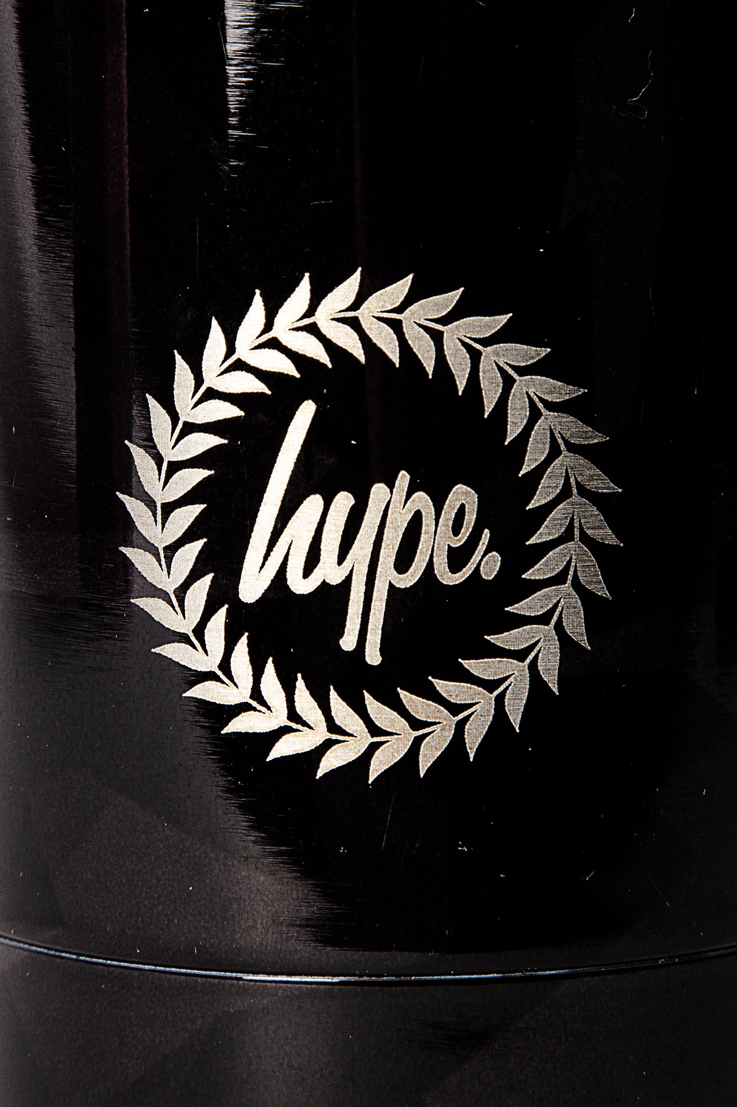 Hype Boys Black Geo Camo Thermal Water Bottle