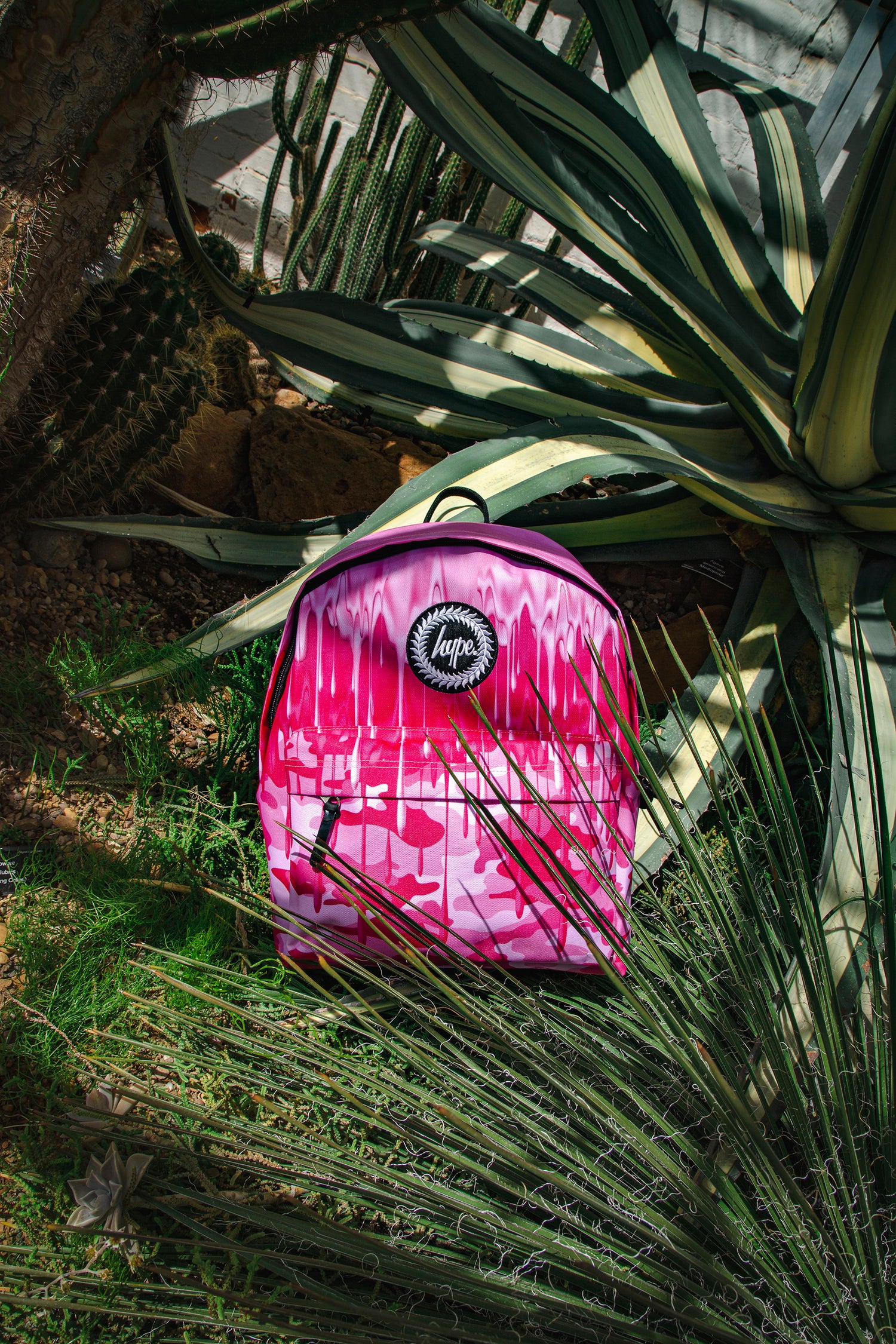 HYPE PINK CAMO SLIME DRIPS BACKPACK