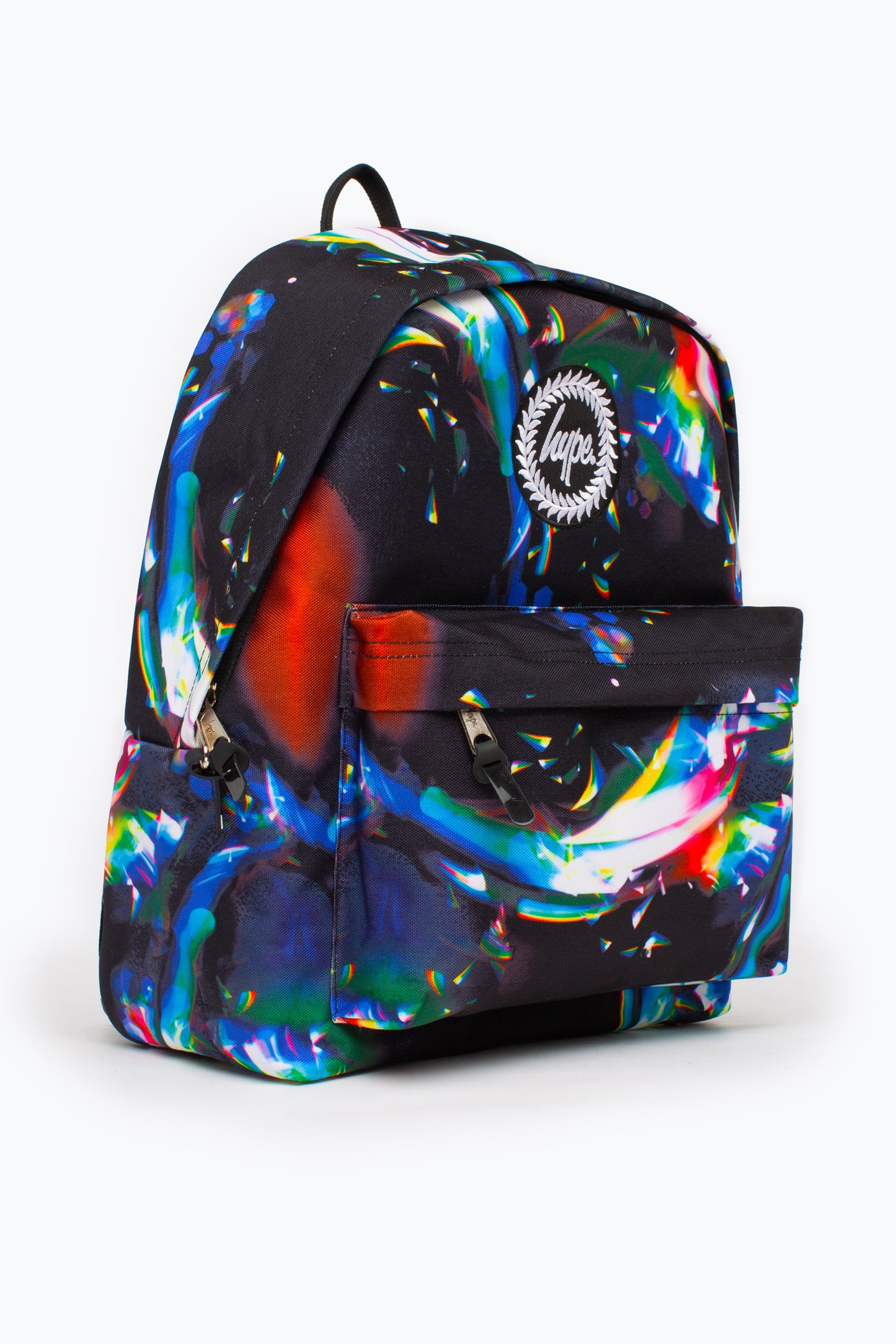 Hype Black Rainbow Refraction Backpack