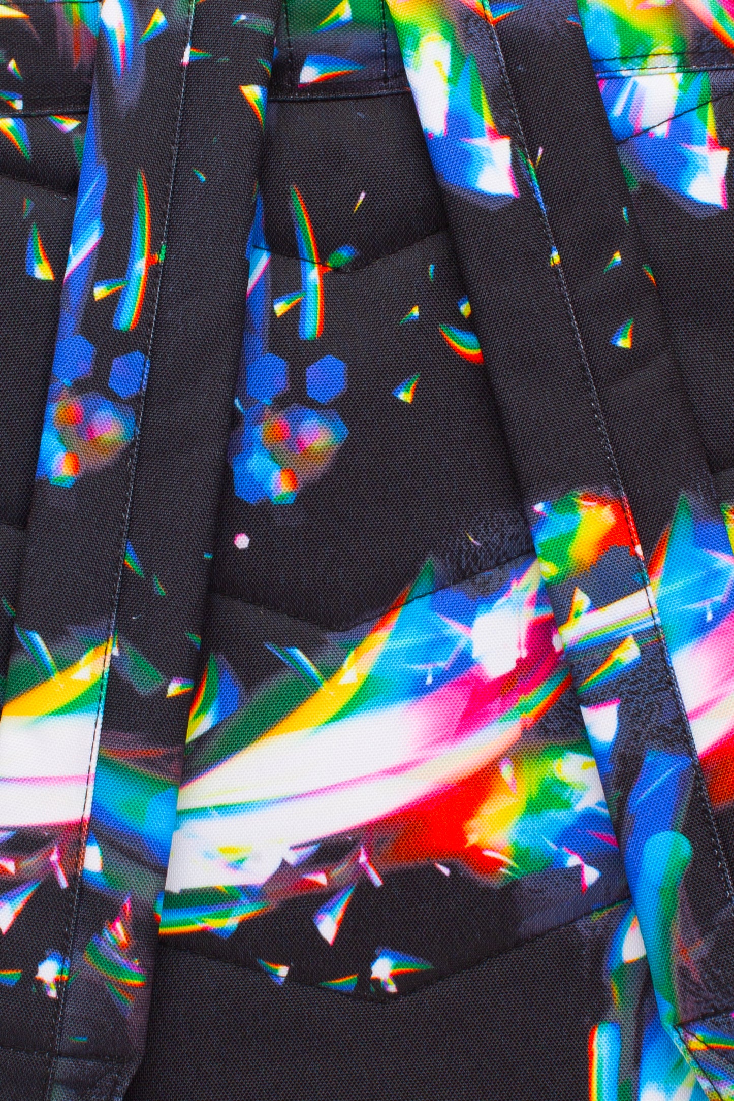 Hype Black Rainbow Refraction Backpack