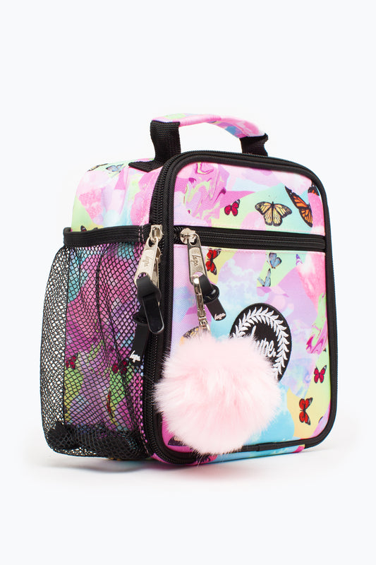 HYPE RAINBOW BUTTERFLY SKIES COLLAGE LUNCH BOX