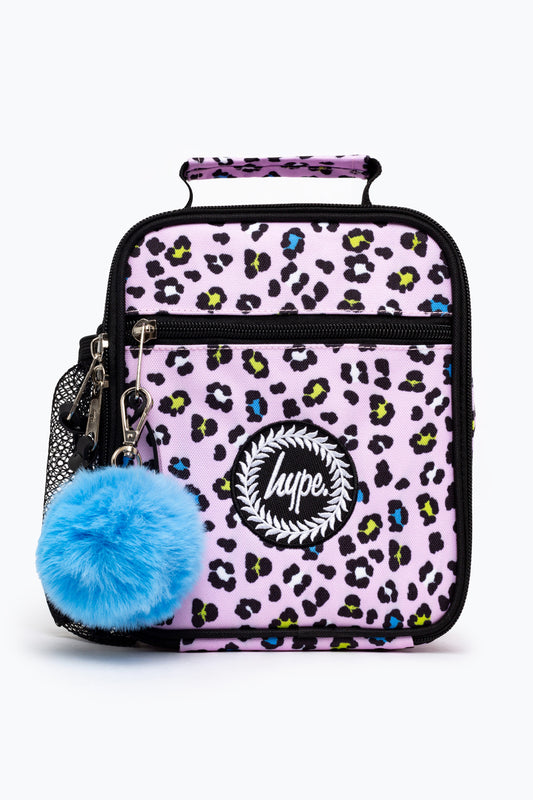 HYPE LILAC LEOPARD LUNCH BOX
