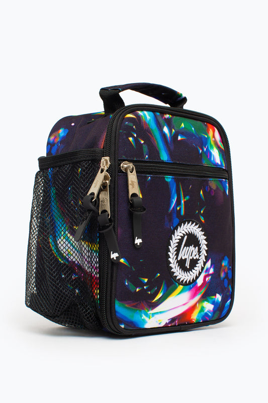 Hype black 2024 holographic backpack