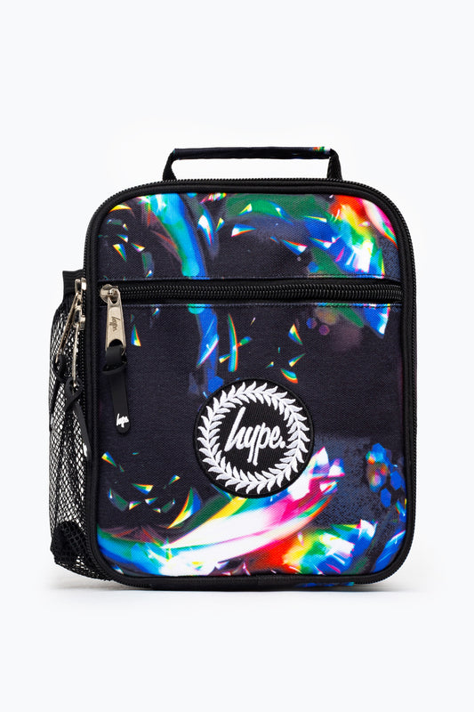 Hype black cheap holographic backpack