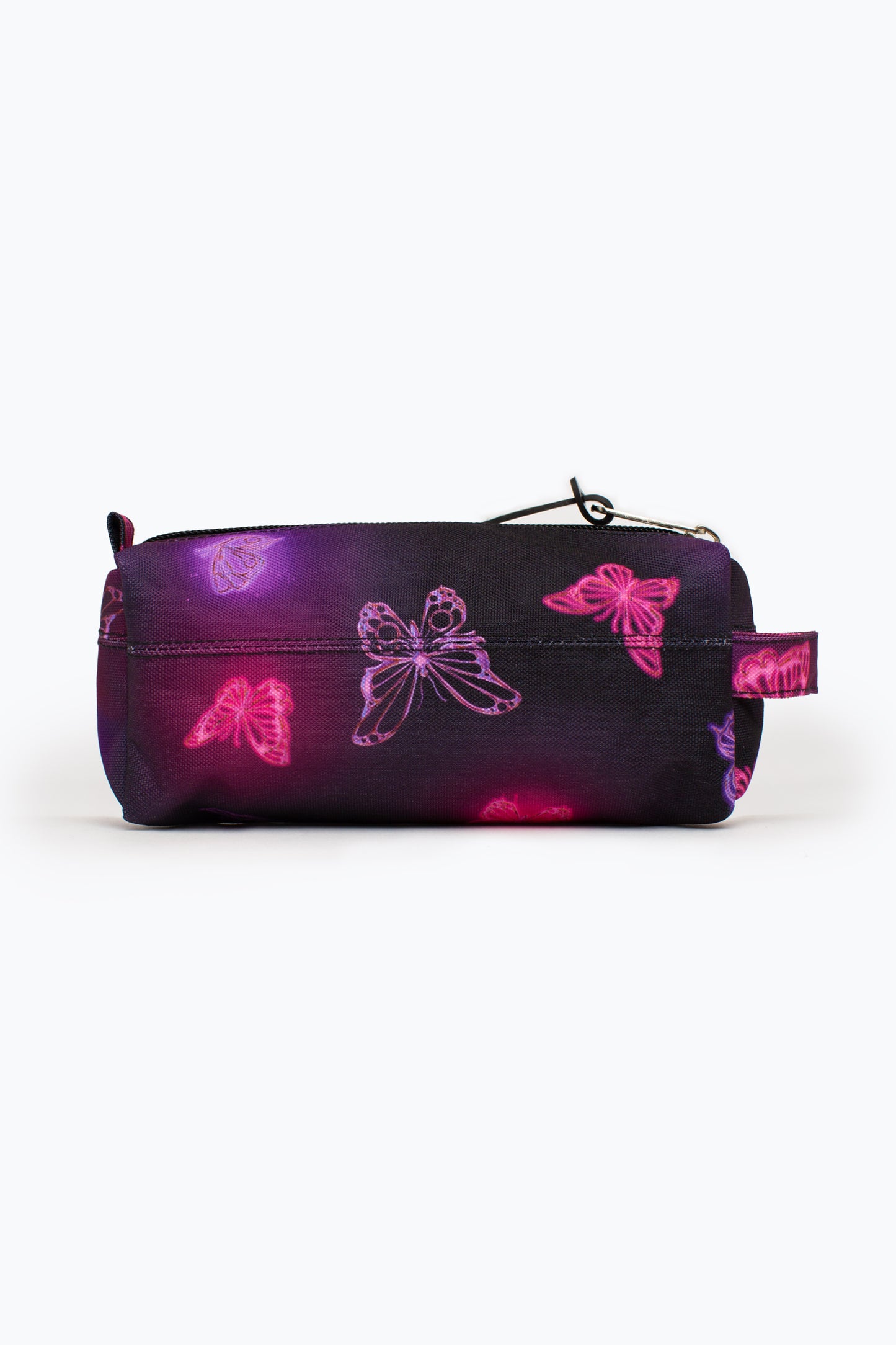 Hype Pink/Purple Glow Butterfly Pencil Case