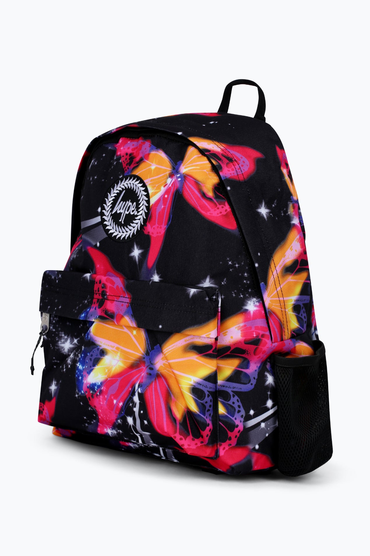 Hype Unisex Multi Glitter Blur Butterfly Backpack
