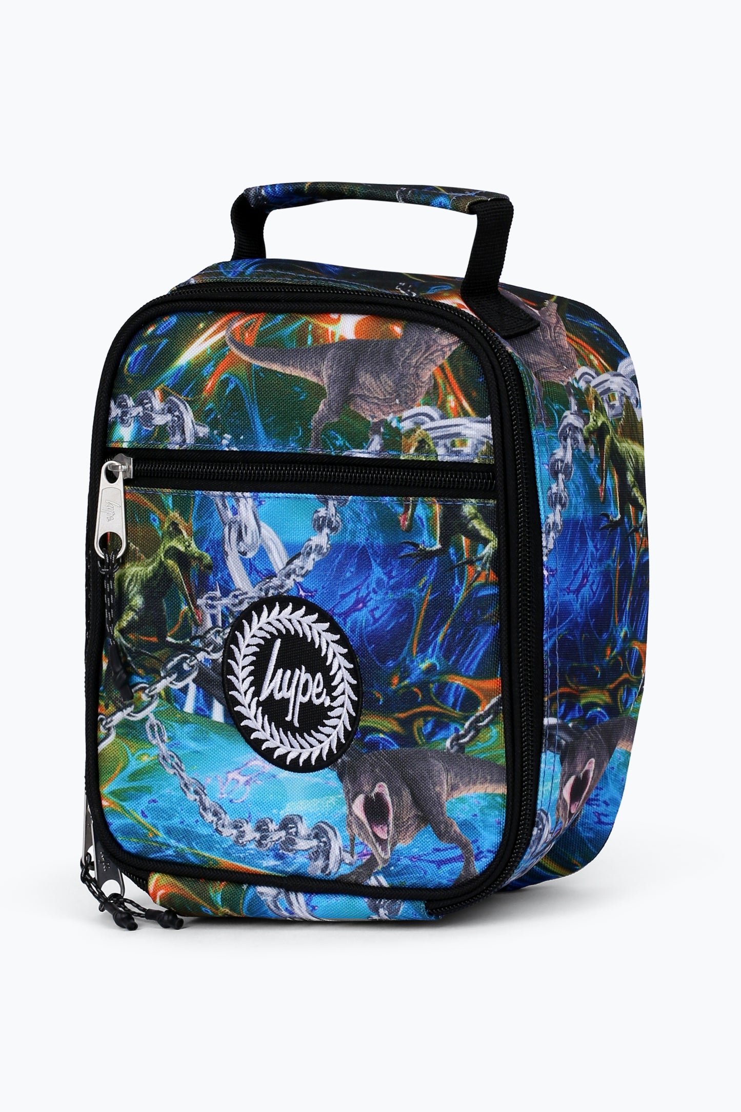 Hype Unisex Multi Dino Space Chains Lunch Bag