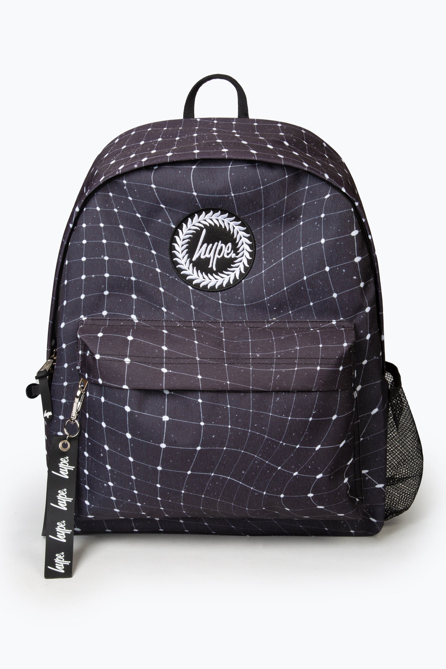 Hype Kids Black Web Backpack