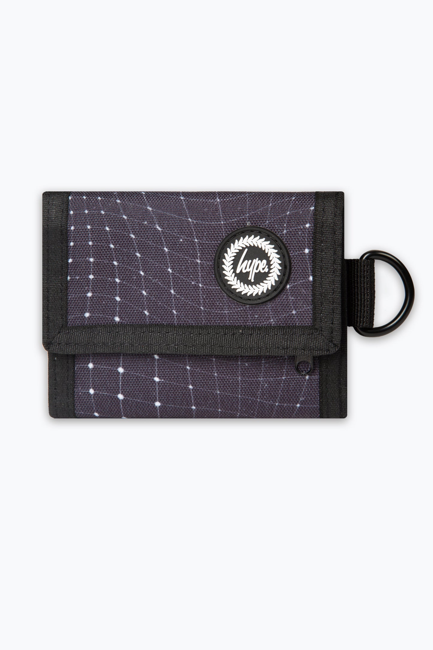 Hype Kids Black Web Wallet