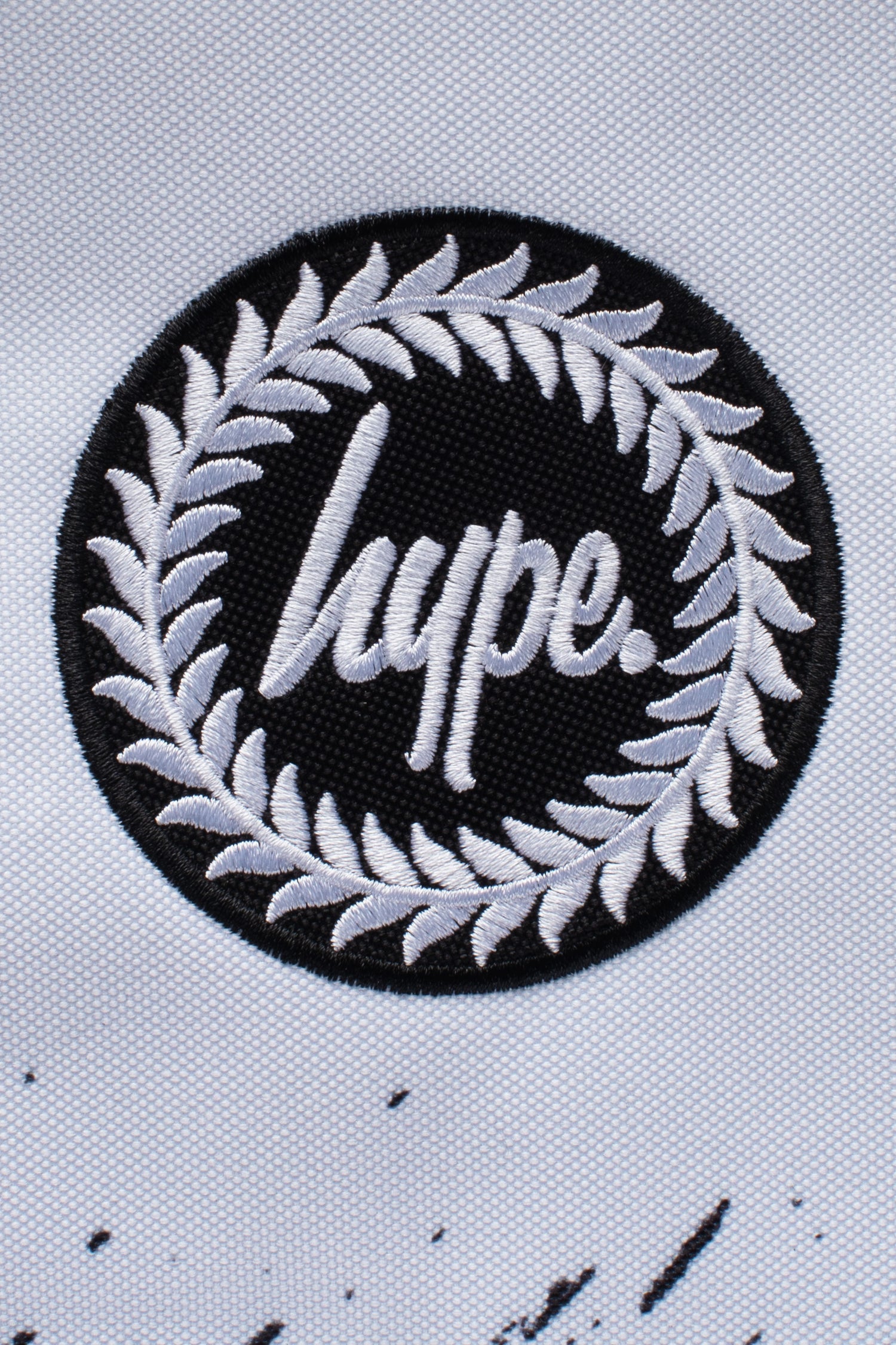 HYPE UNISEX BLACK/WHITE SCRATCH FADE BACKPACK