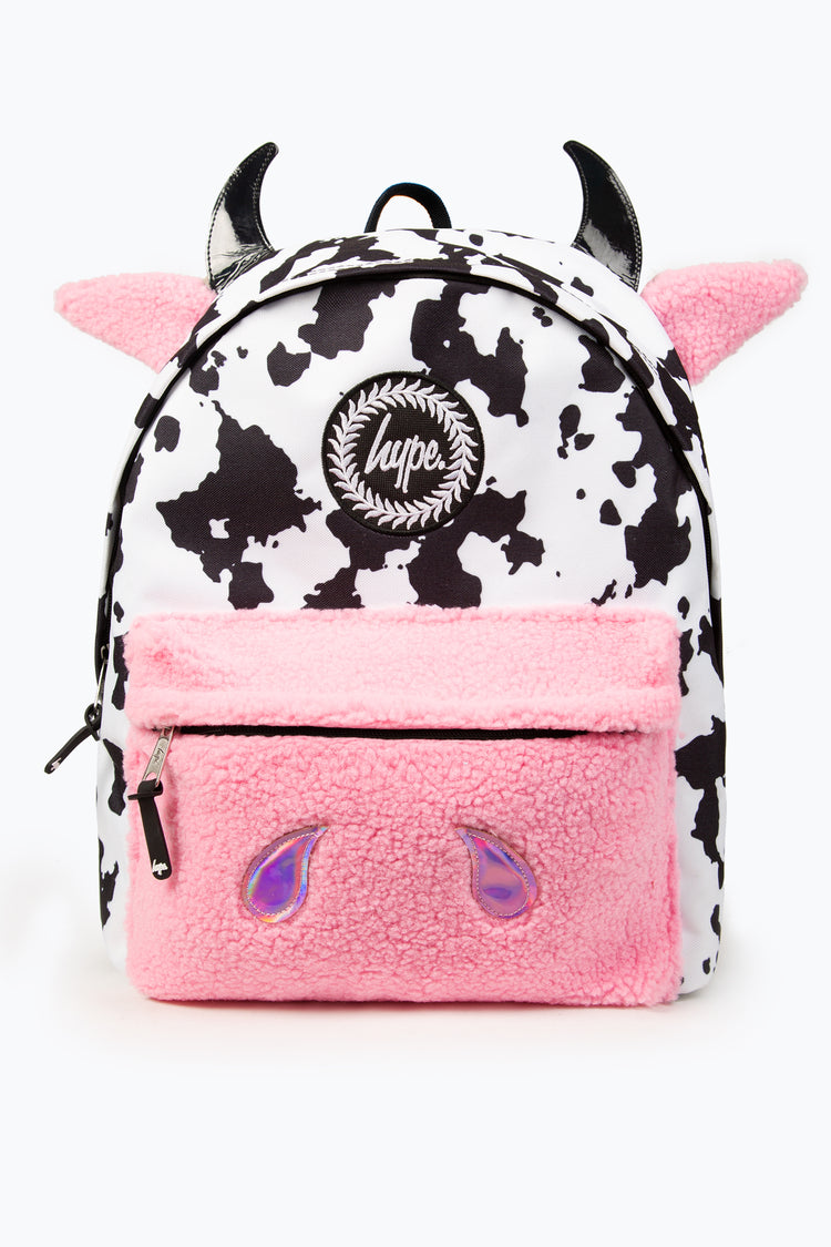 HYPE KIDS UNISEX PINK NOVELTY COW BACKPACK